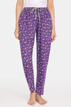 Rosaline Mystic Town Knit Cotton Pyjama (Pack of 2) - Purple Orange — thumbnail 7